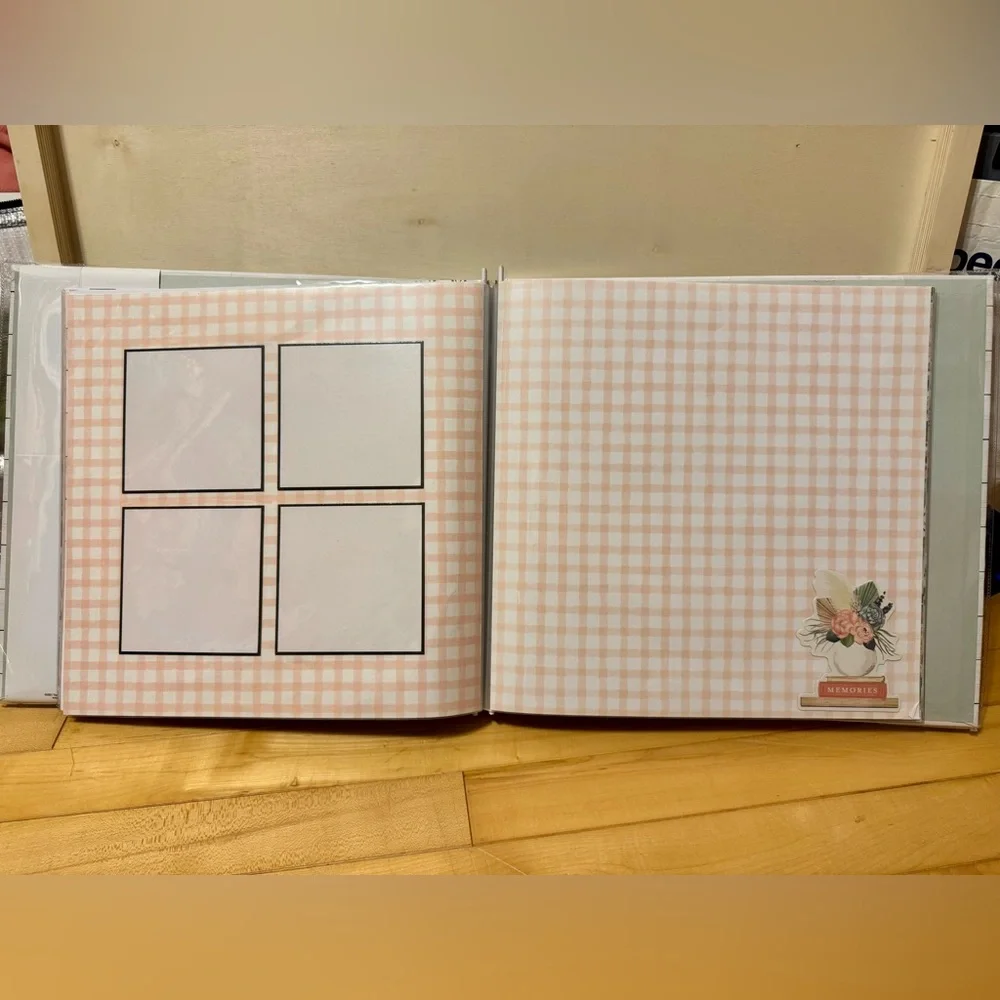 The Paper Studio 12x12 Scrapbook Album NWT – Modern Farmhouse Floral - Picture 7 of 10